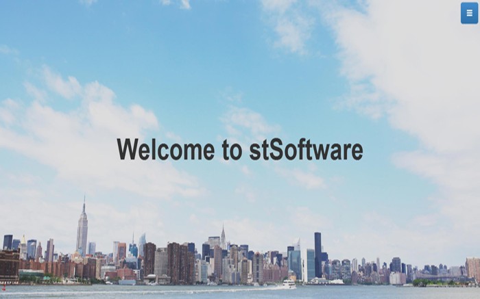 Stylish Portfolio on desktop